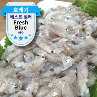 여수 자연산 호래기회 생물 싱싱 꼴뚜기, 1박스, 200g