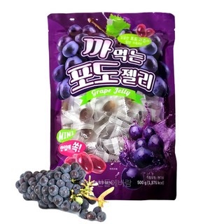 한입 까먹는 포도젤리 500g (5g X 약 100개입), 1개