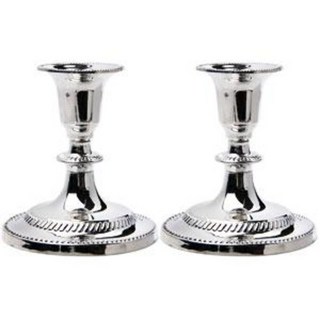 미니 실버 촛대