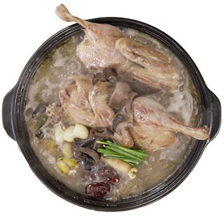 오리백숙 멸균팩 포장 / 유황먹은 능이오리백숙 / 간편 5분 끓이기/ 전자레인지 3분 조리가능/ 국내산 오리, 3세트, 1.2kg