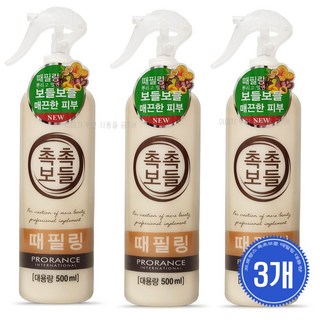 프로랑스 촉촉보들 때필링 대용량 500ml 3개/바디스크럽, 3개