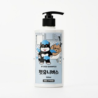 CMCOSMETIC 펫유니버스 저자극 강아지 샴푸, 1개, 500ml