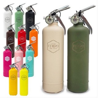 NEW 뉴 피레보 FIREVO 디자인 소화기 실속 벌크형, NEW 무광 블랙 벌크형, 1개
