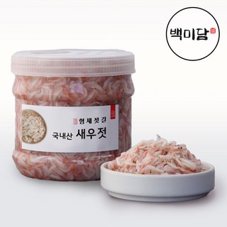 강경형제젓갈 새우젓 국산새우젓 100%, 1kg, 1개