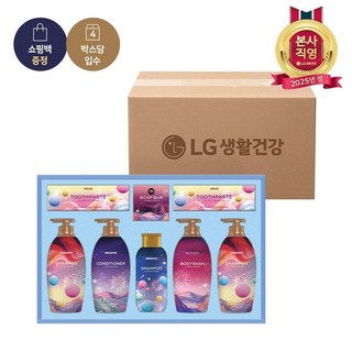 25년 설 LG생활건강 선물세트 AI 스페셜에디션 프리미엄세트 x 4개, 단일옵션, 1개