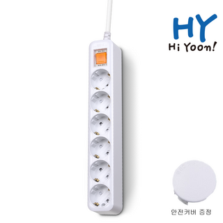 하이윤 국산 과부하차단 스위치 멀티탭