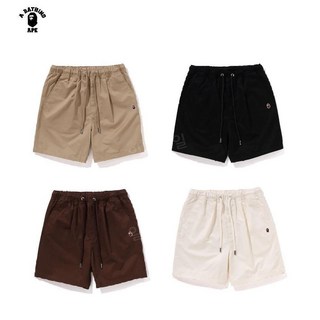BAPE 베이프 정품 / 에이프 헤드 원 포인트 2 플리츠 이지 치노 반바지 APE HEAD ONE POINT 2 PLEAT EASY CHINO SHORTS