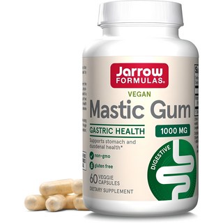 재로우 매스틱 검 1000mg 베지 캡슐, 60정, 1개