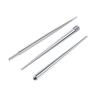 3Pcs 편리한 스테인리스 본체 피어싱 키트 편안한 보조 도구