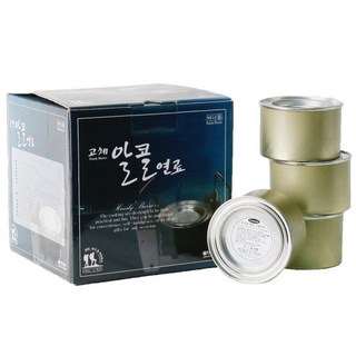 취사용 고체연료 200g 1box 12개 미니화로 캠핑 착화제 불쏘시개 연료, 뷔페 보온용 고체연료 250g 1캔 미니화로 착화체 캠