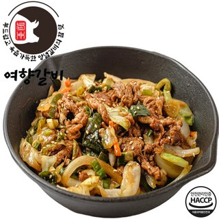 여향갈비 한돈 수제 돼지 불고기, 1개, 600g