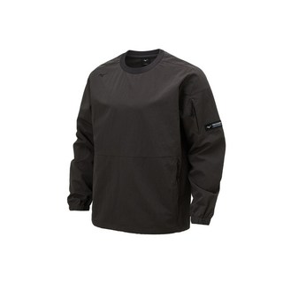 미즈노 공용 우븐 맨투맨 32YC352207 활동성 보온성 데일리 피스테 WOVEN MTM 299687