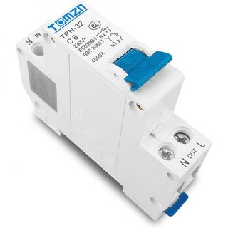 QGABD94BN 売店 릴레이 TPN 1P N 미니 서킷 브레이커 MCB 6A 10A 16A 20A 25A 32A Din 레일 부착 소형 가정용 에어 스위치 6Years, 1개