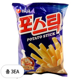 농심 포스틱, 160g, 3개