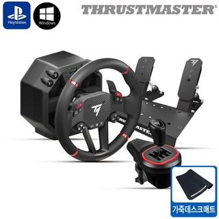 트러스트마스터 T598 DD 레이싱휠 TH8S 쉬프터 패키지 (PS5 PC용), 1세트, T598 + TH8S