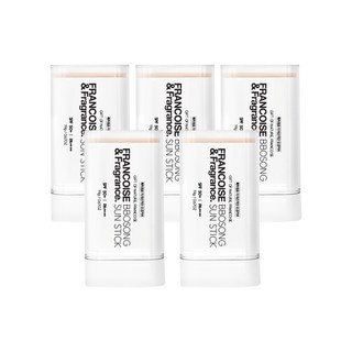 프랑스와즈 뽀송 선스틱 SPF50+ PA++++, 19g, 5개