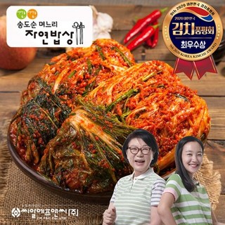 깐깐 송도순 포기김치 7kg, 1개