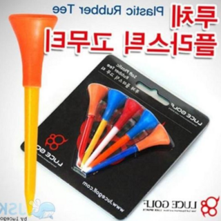 골프연습 고급 골프티 고무 5개입 필드 7 옵션 1 골프용품, 1개