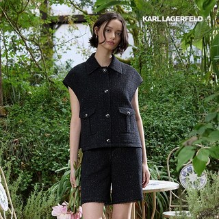 칼라거펠트 25SS 이태리 헤리티지 트위드베스트