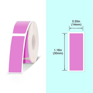 마로마로 마로팝 전용 라벨지 스티커 테이프 MD-740 보라색, 보라색 MD-740, 1개