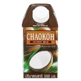 CHAOKOH 차오코 코코넛밀크 150ml 아시아넷, 500ml, 7개