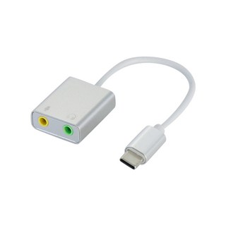 USB Type-C 7.1 외부 사운드 카드 어댑터