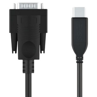 魔宙 工業級Type-C轉RS232/IEEE1284 公對公數據傳輸線 1.5M, 1條