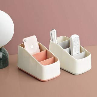 리모컨 거치대 벽 부착형 정리함 다용도 수납함, 옐로우, 본상품선택