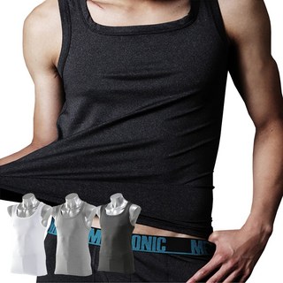 남자빅사이즈 런닝 나시 보정