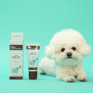 또자의 바르는 강아지 고양이 카라멜향 치약, 1개, 80g
