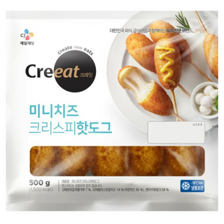 크레잇 미니치즈 크리스피핫도그