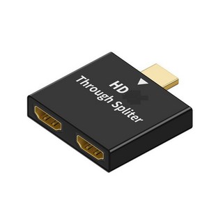 HDMI 케이블 분배기 허브 포함 연장 와이어 어댑터 프로젝터 모니터 HDTV 오디오 비디오 코드 암수 변환기 2K 1080P, 1개, 1) 1080P