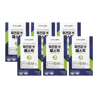 위건강 엔 매스틱 30포, 45g, 6개