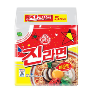 오뚜기 진라면 매운맛 120g, 40개