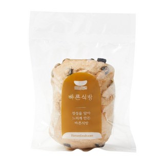 바른식방 그린올리브 치아바타 (유기농통밀), 1개, 210g