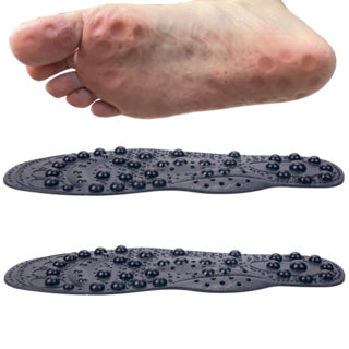바디코위 단단한 건강 지압 깔창, S(230-250), 1개