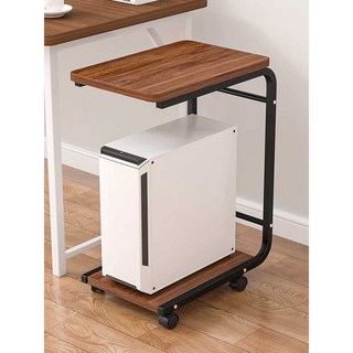 컴퓨터 본체 거치대 이동식 받침대 모습