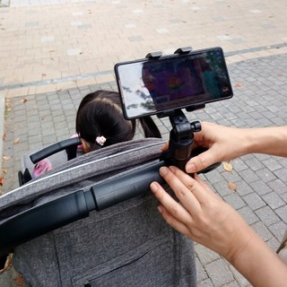 유모차 자동차 헤드레스트 휴대폰 집게거치대