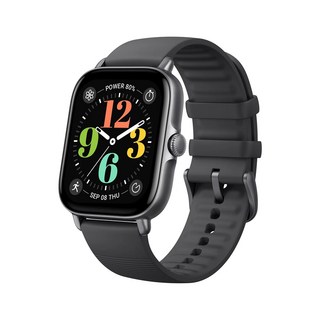 AMAZFIT 어메이즈핏 스마트워치 GPS 2024 GTS 4 mini New 수면 모니터링 안드, Graphite Black