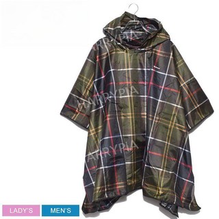 TARTAN SHOWER PROOF PONCHO 바버타탄샤워프루프 레인코트 포초