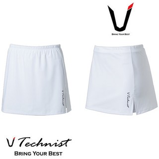 테크니스트 스커트 배드민턴 치마바지 주름 화이트 TWS-09 WH