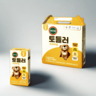 베지밀 토들러 프리미엄 2단계 190ml 32팩, 32개