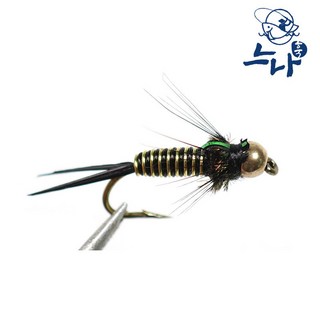 [국내당일발송] 느나훅 플라이낚시훅 돌대가리 님프(FH-WY076E), FH-WY076E, 1개, 1g