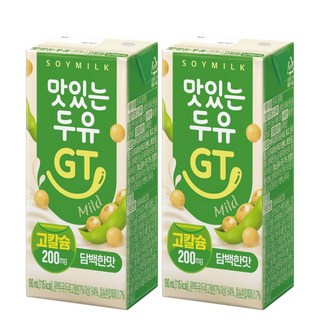 남양 맛있는 두유 GT 고칼슘 담백한맛, 190ml, 72개