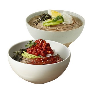 [쿠팡 단독] 40년 강릉노포 동해막국수 비빔막국수+물막국수 20인분 세트 (비막13팩+물막7팩), 1세트, 5.75kg