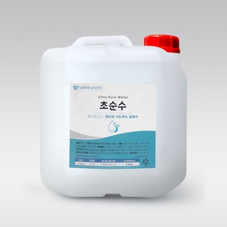 워터포인트 초순수 3차 증류수 정제수 지게차 배터리 가습기 모음, 1개, 10L