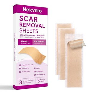 SilicON 온e Scar Sheets - Medical Grade Strips for RemOVAL 오벌 & Treatment Ideal Surgical Scars C-S, SilicON 온e Scar Sheets - Medic, 1개