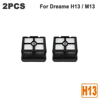 Dreame 커피핸들 무선 진공 청소기용 HEPA 필터 소프트 메인 브러시 예비 부품 교체 액세서리 M13 H13 M12 Pro, 01 2 filter_01, 1개