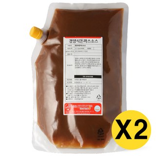 경양식돈까스소스, 500g, 2개