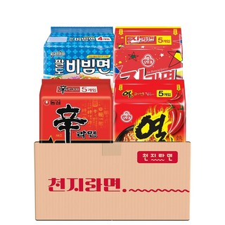 천지라면 신비세트